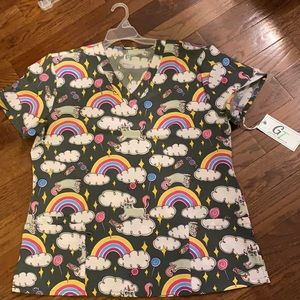 GT performance scrub top